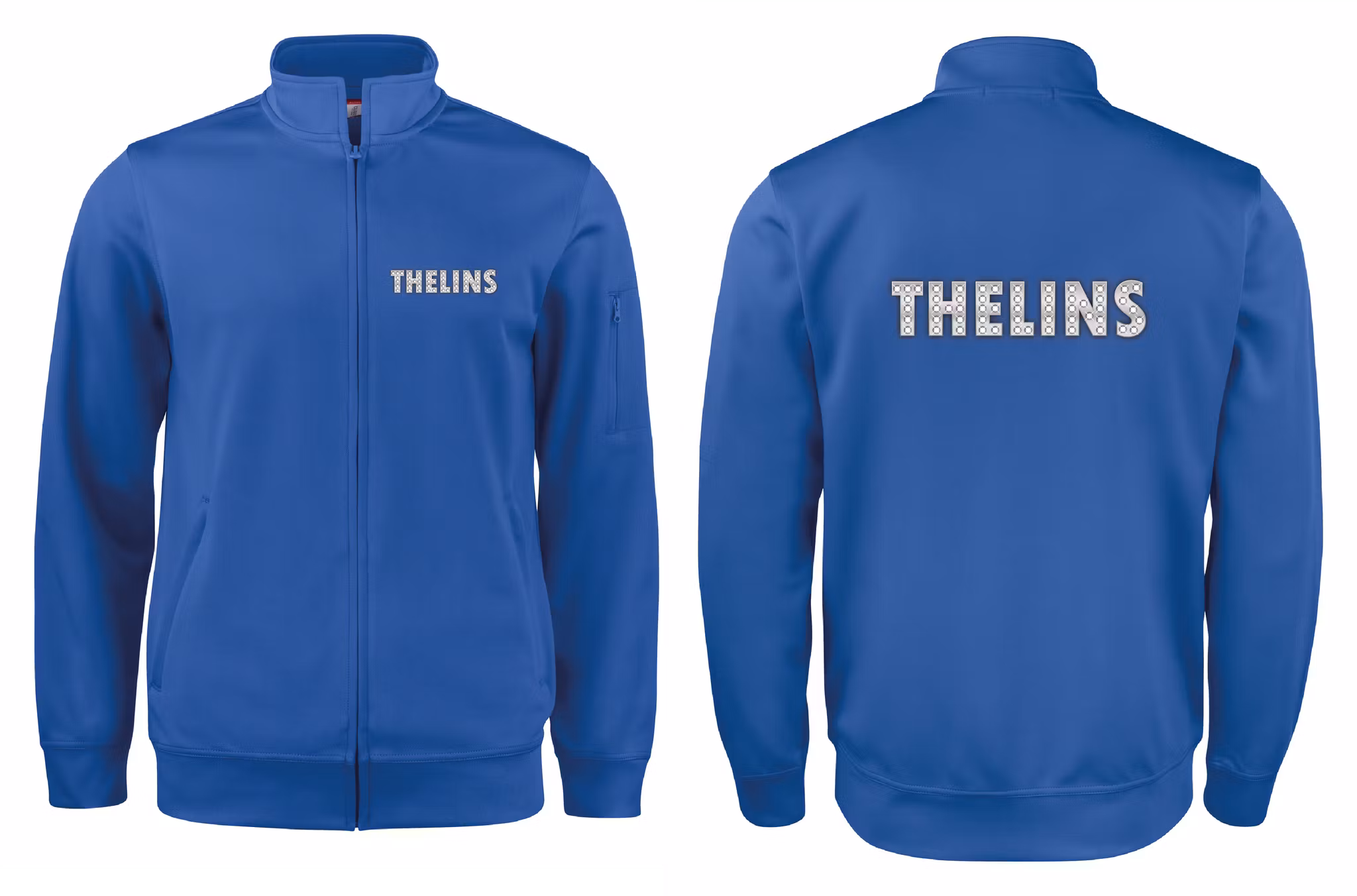 Blå Cardigan Active "THELINS" x2