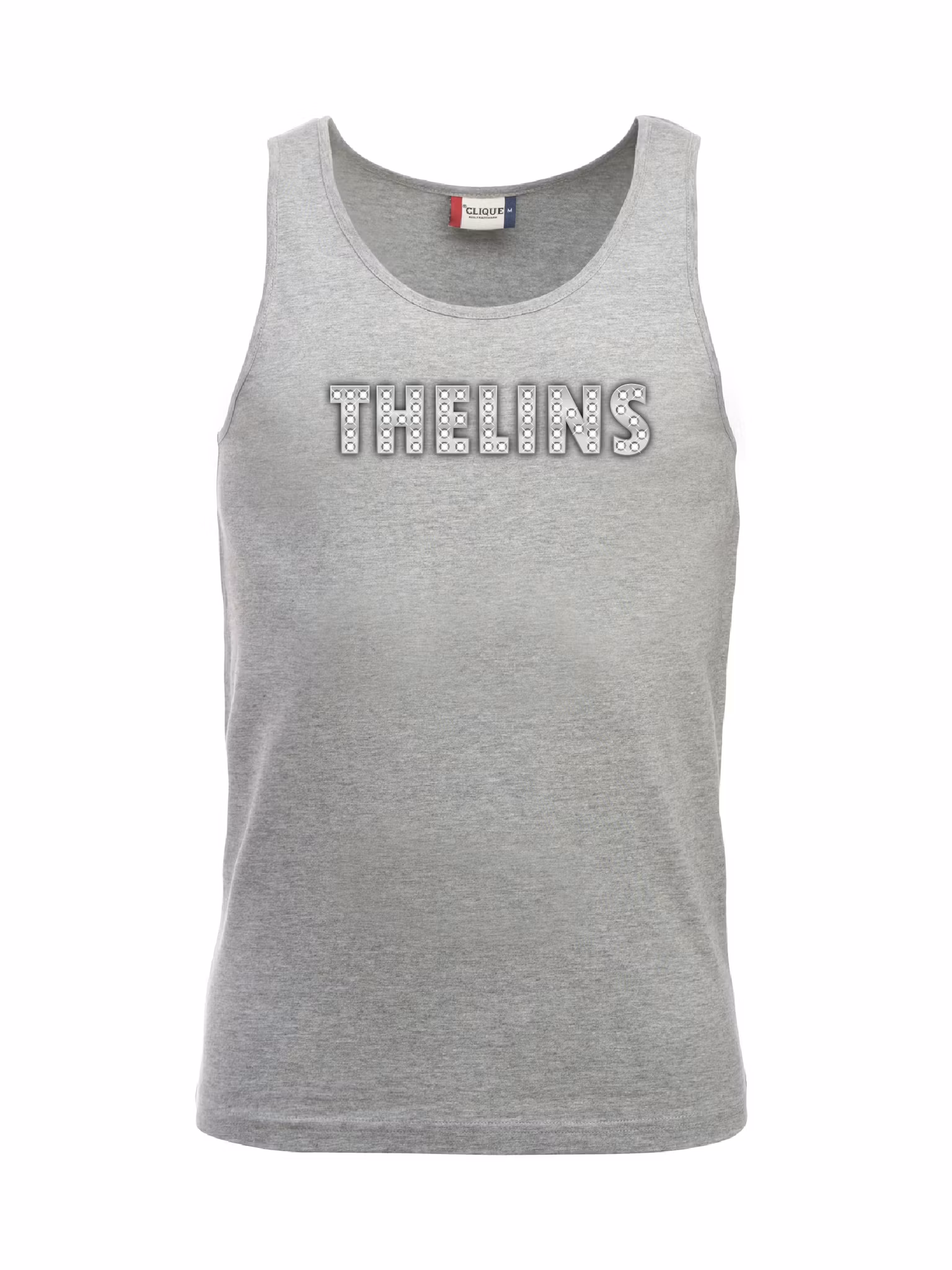 Grå Tank Top "THELINS"