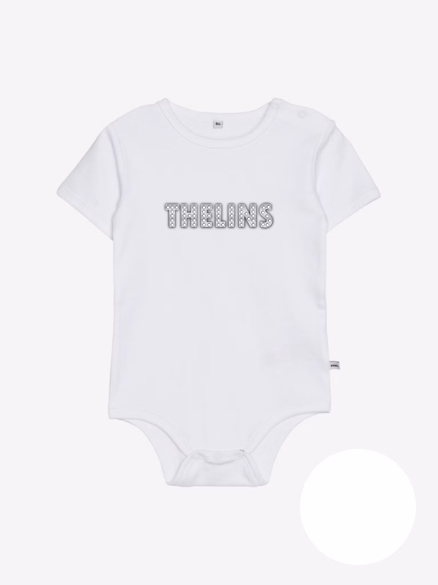Baby Body Kort Ärm "THELINS"
