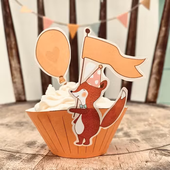 "Cupcake wrappers" med revene