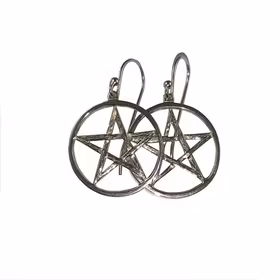 Pentagram Örhänge 20 mm