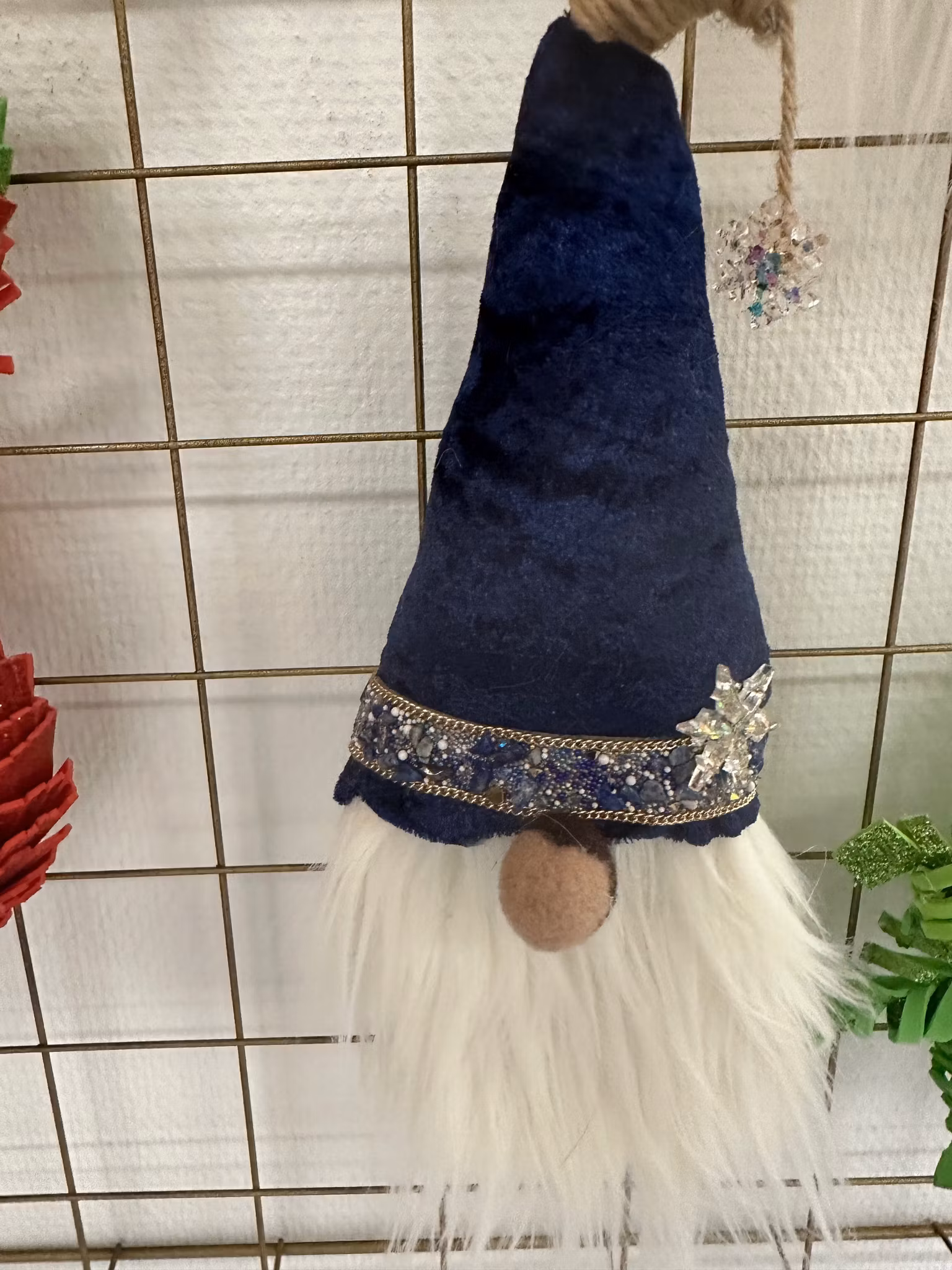 Tomte Blå - liten (27x11) SÅLD