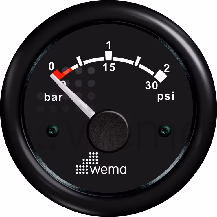 WEMA Turbotrycksmätare 2 bar