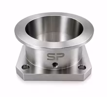Rostfri avgasflens Volvo penta 60,70 & 100-serien (864952) med avgastemp uttag (1/8 npt)