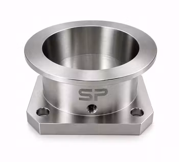 Rostfri avgasflens Volvo penta 60,70 & 100-serien (864952) med avgastemp uttag (1/8 npt)