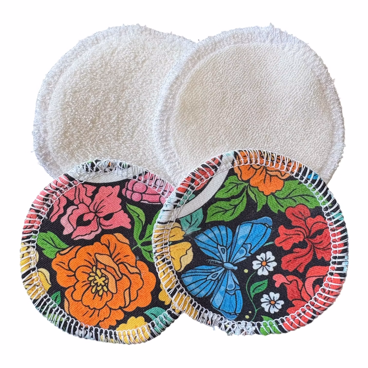 Rengöringspads olika material