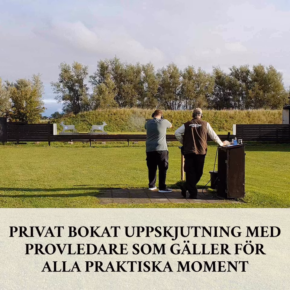 Jägarexamen komplett skytteutbildning pkt