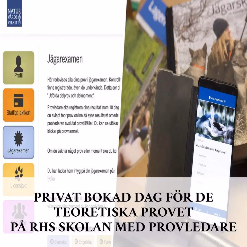 Jägarexamen komplett skytteutbildning pkt