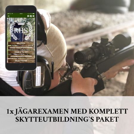 Jägarexamen komplett skytteutbildning pkt