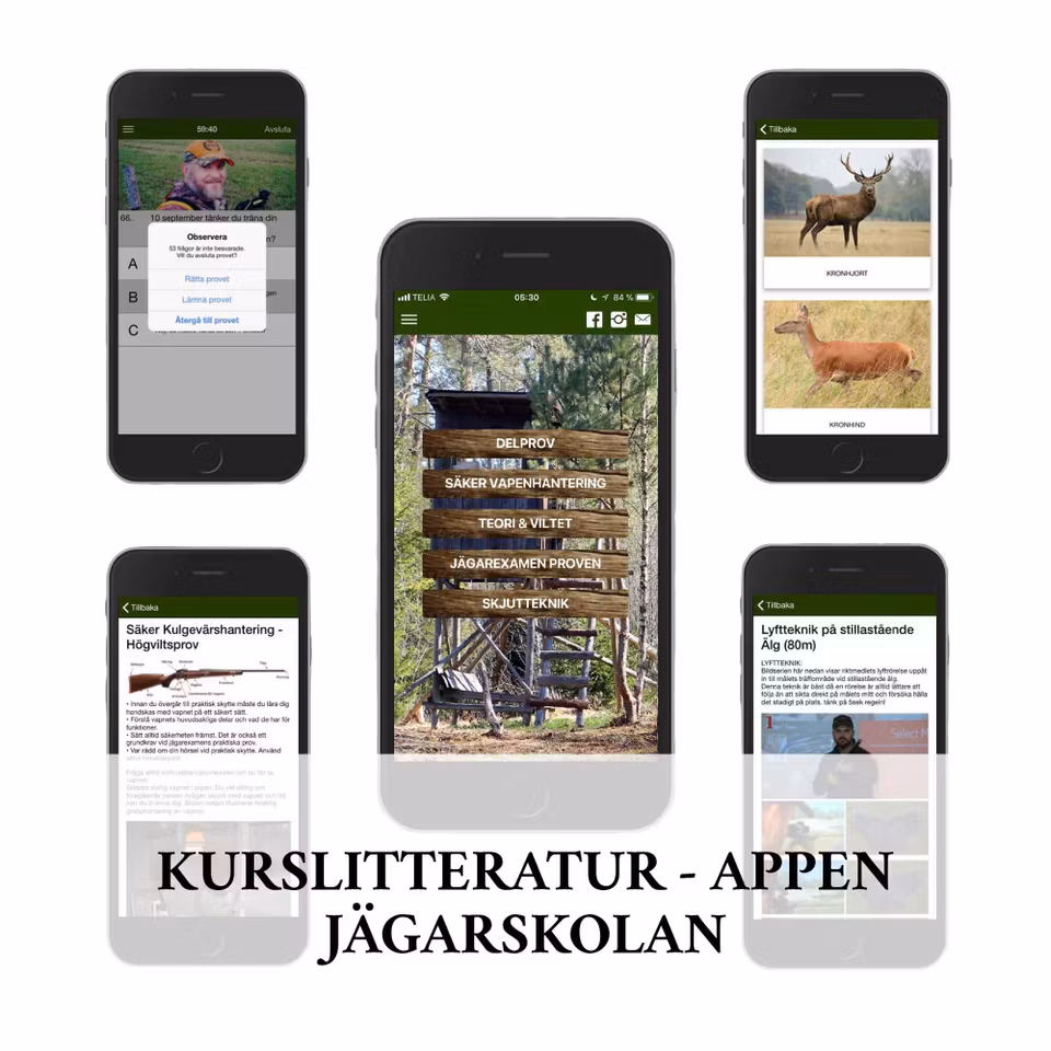 Jägarexamen komplett skytteutbildning pkt