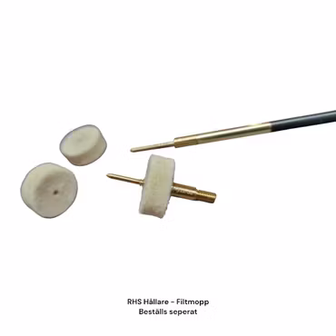 Filtmopp för Piprengöring - 40st - Passar kaliber 12Ga - Slug - Hagelvapen