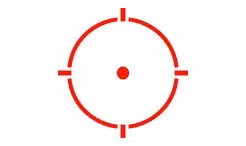 Holosun HS507C-X2, Röd punkt / Sol panel