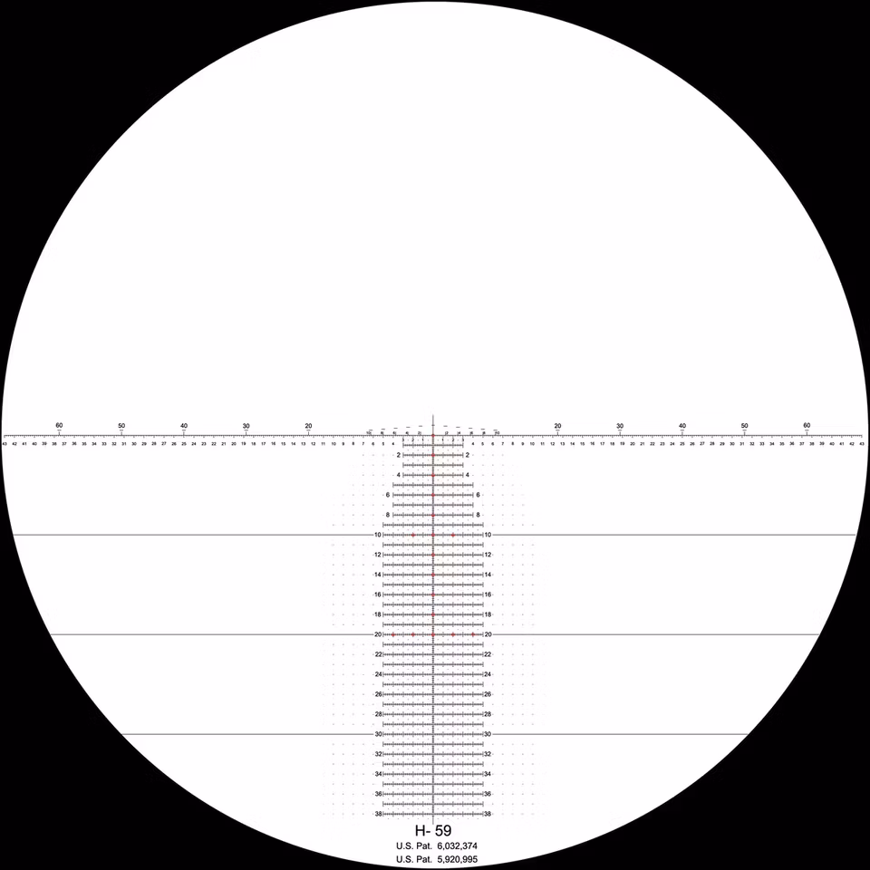 Nightforce ATACR F1 7-35x56 ZeroStop Belyst Horus H59 - Kikarsikte