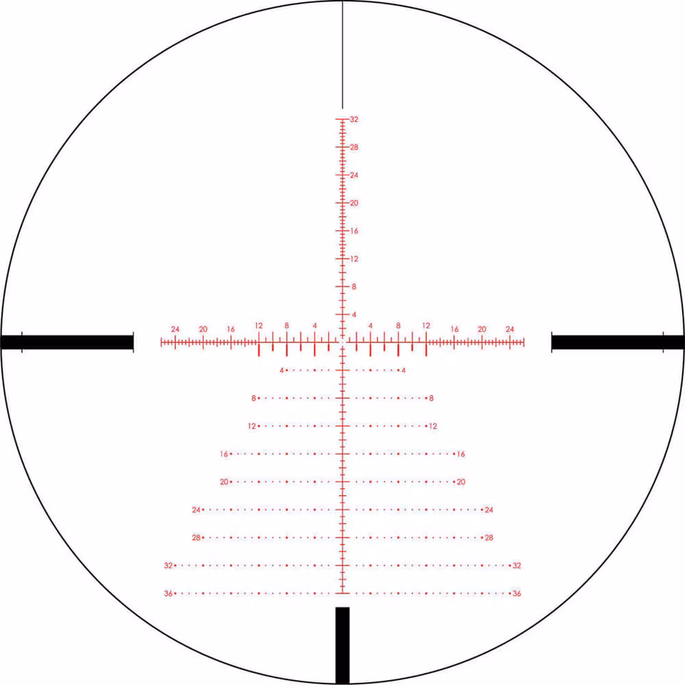 Vortex Strike Eagle 5-25x56 SF FFP Belyst EBR-7C MRAD - Kikarsikte