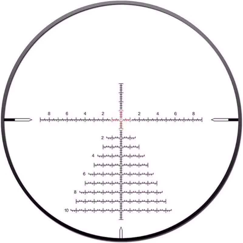 PRS 5-25x56 ED Gen2 FFP MRAD Belyst Kikarsikte