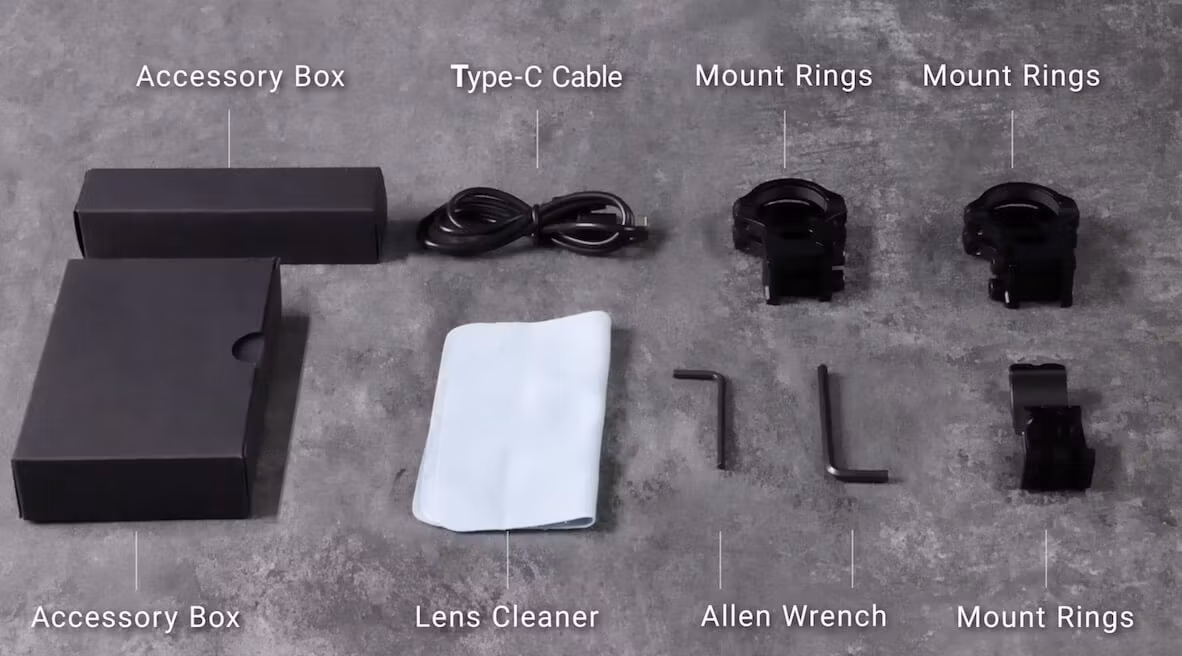 Pard Night Stalker Mini – Dag och Nattsikte - Drevsikte format