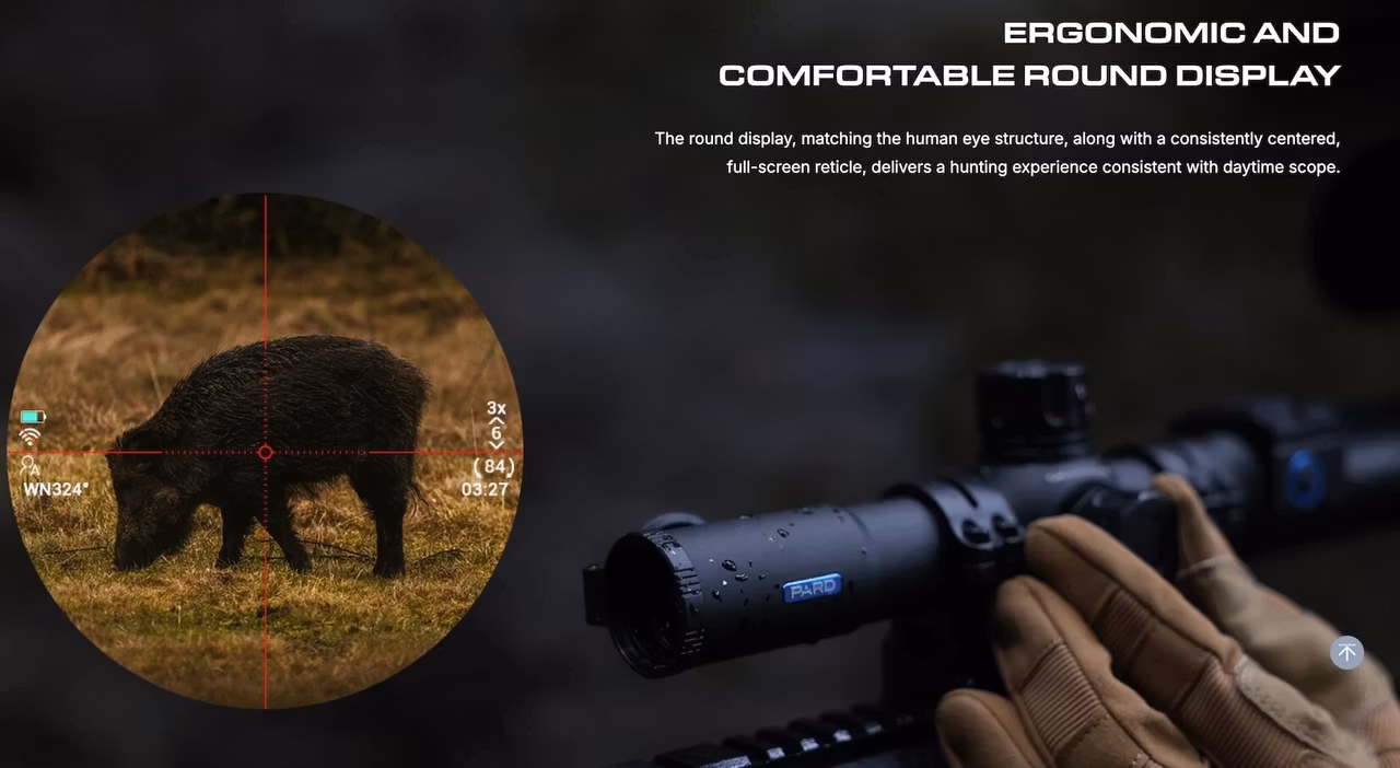 Pard Night Stalker Mini – Dag och Nattsikte - Drevsikte format