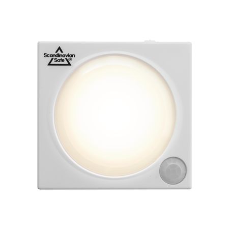 LED-lampa med ljus- och rörelsesensor