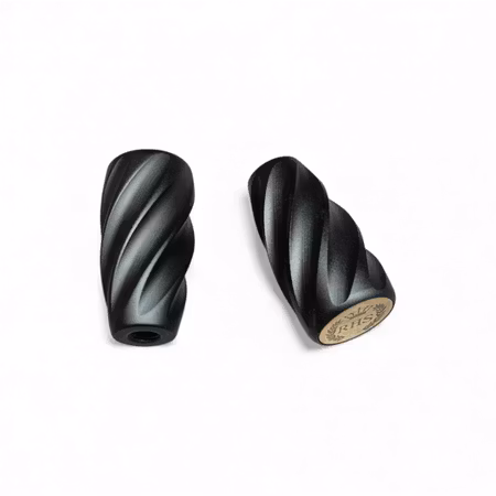 Slutstycksknopp - Tornado - RHS mässing bricka