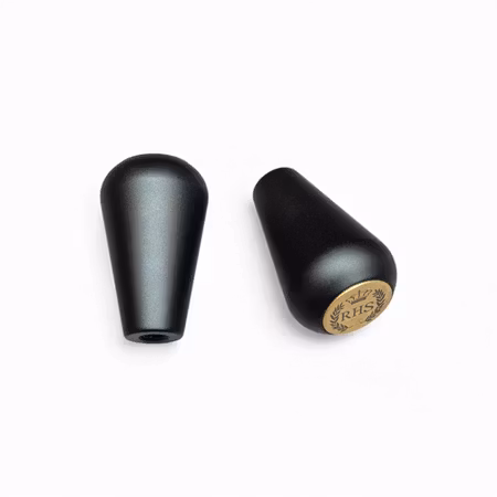 Slutstycksknopp - Drop - RHS mässing bricka