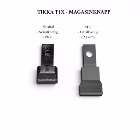 Tikka T1X - Magasinknapp