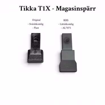 Tikka T1x - Magasinspärr