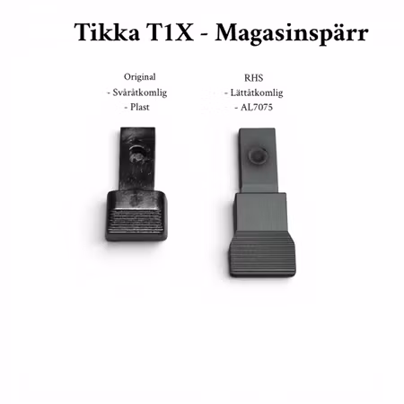 Tikka T1X - Magasinspärr