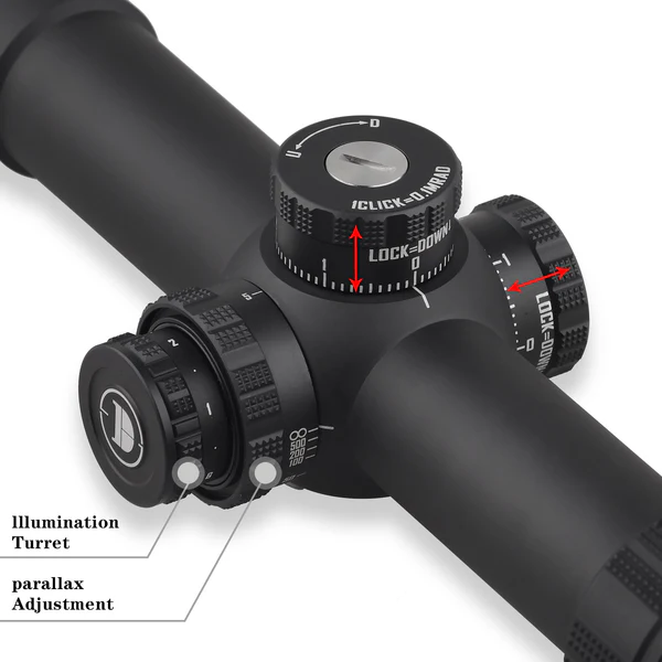 Discovery Optics ED AR 1-8x24 FFP LPVO - Kikarsikte