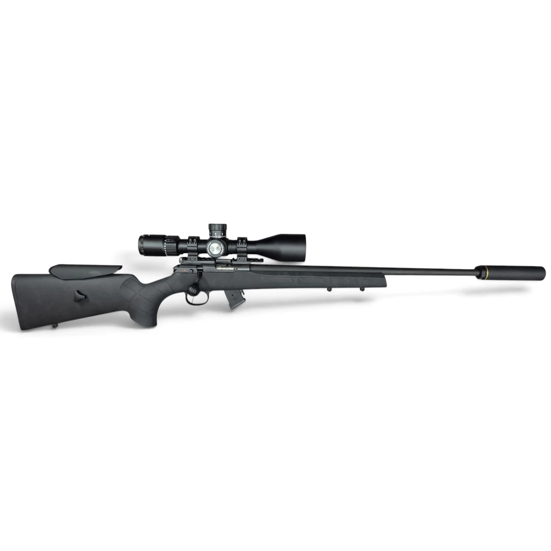 CZ 457 - BLACK SYNTET - 22 LR - RHS CUSTOM KULGEVÄR