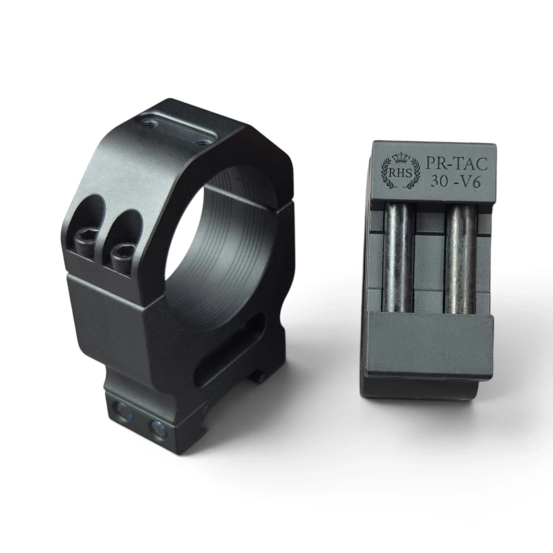 RHS Kikarsiktesringar PR Tac 30mm V6 - Ultra High - Integrerat adapterbart fästsystem