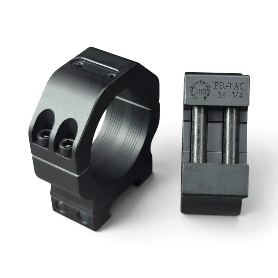 RHS Kikarsiktesringar PR Tac 36mm V4 - Medium - Integrerat adapterbart fästsystem