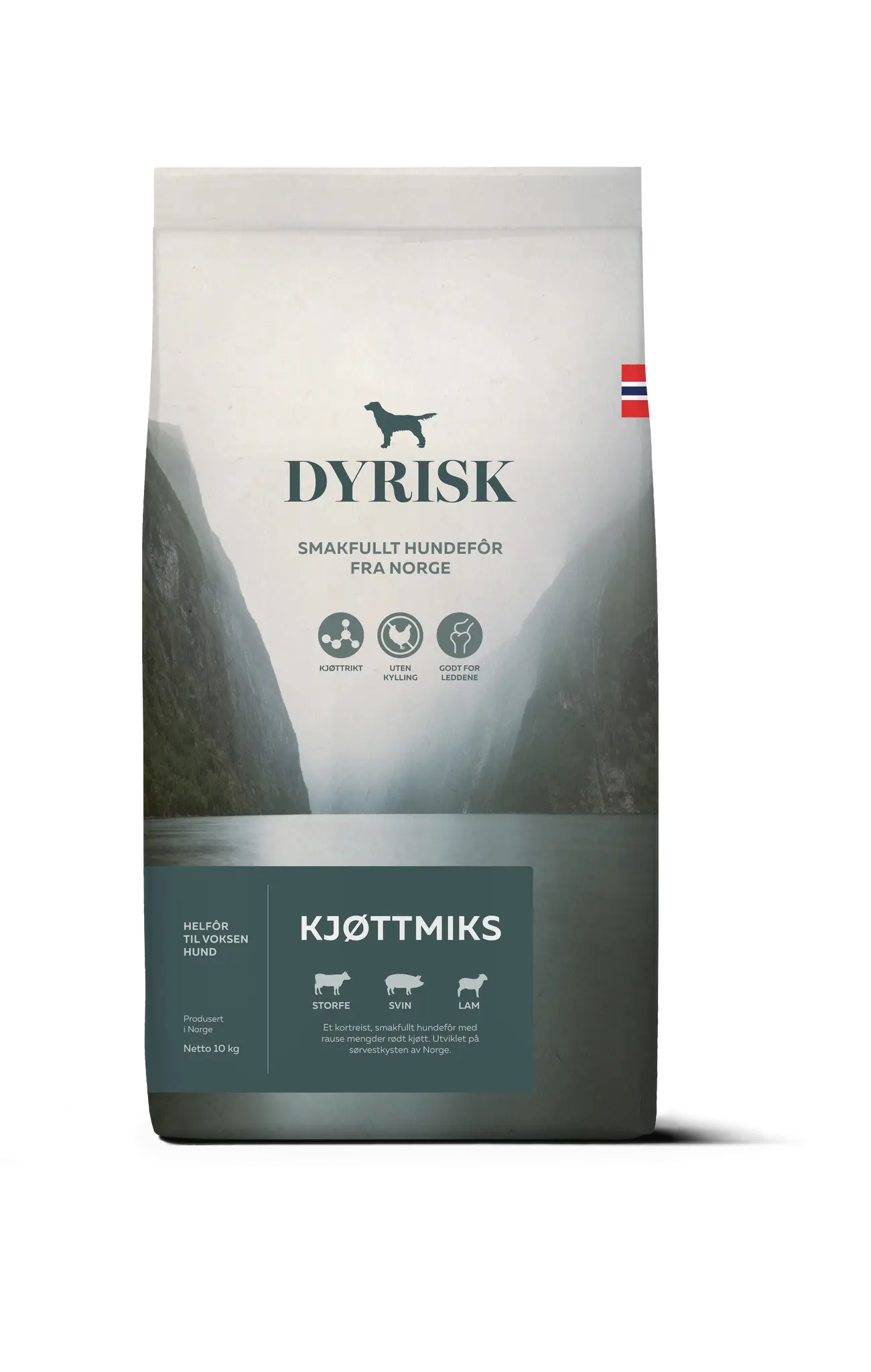 Dyrisk Kjøttmiks 10 kg