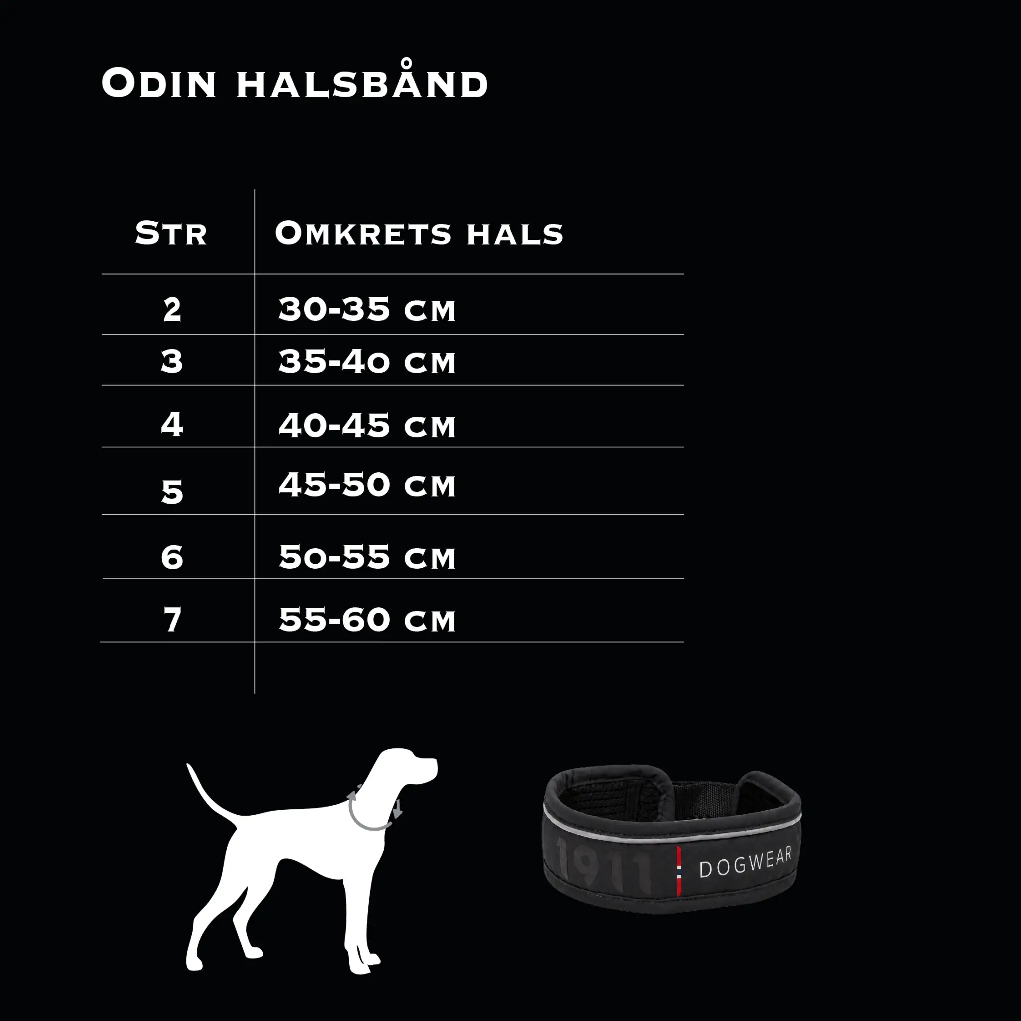 Odin Collar Halvstrup Cerise