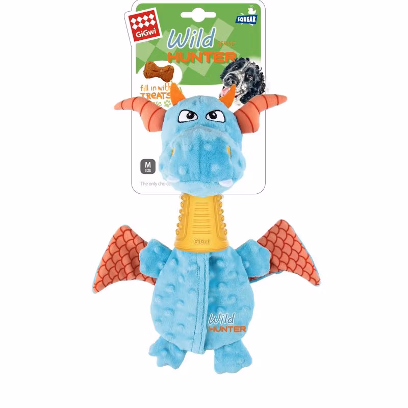 GiGwi Leke Dinosaur Flerfarget 36cm
