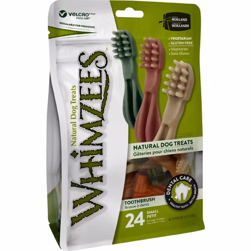 Whimzees Toothbrush Star S, 24 stk, 360 g