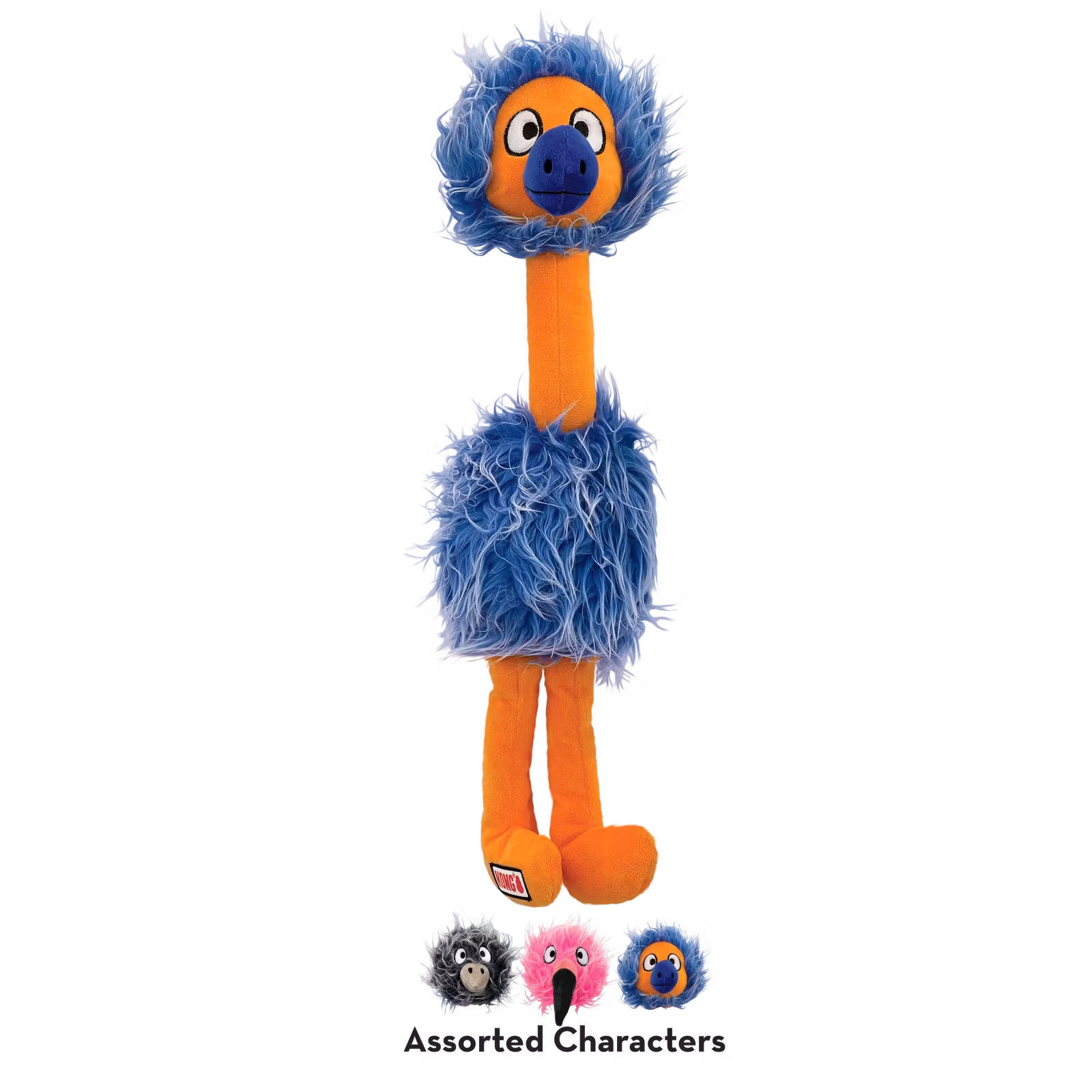 Hundeleke KONG Comfort Jumbo Birds XL Blå