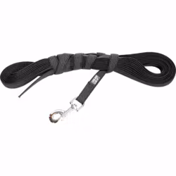 K9 super grip line, sort/grå uten håndtak 10m