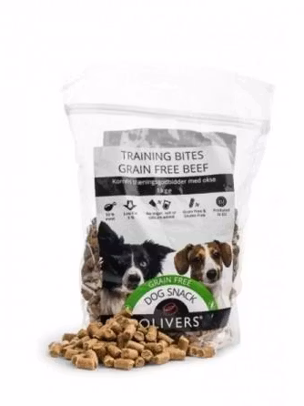Olivers Grain Free Trainingbites Okse 1 kg