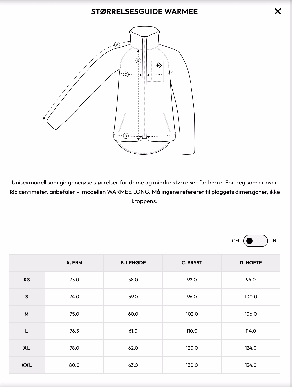 ULLJACKE WARMEE