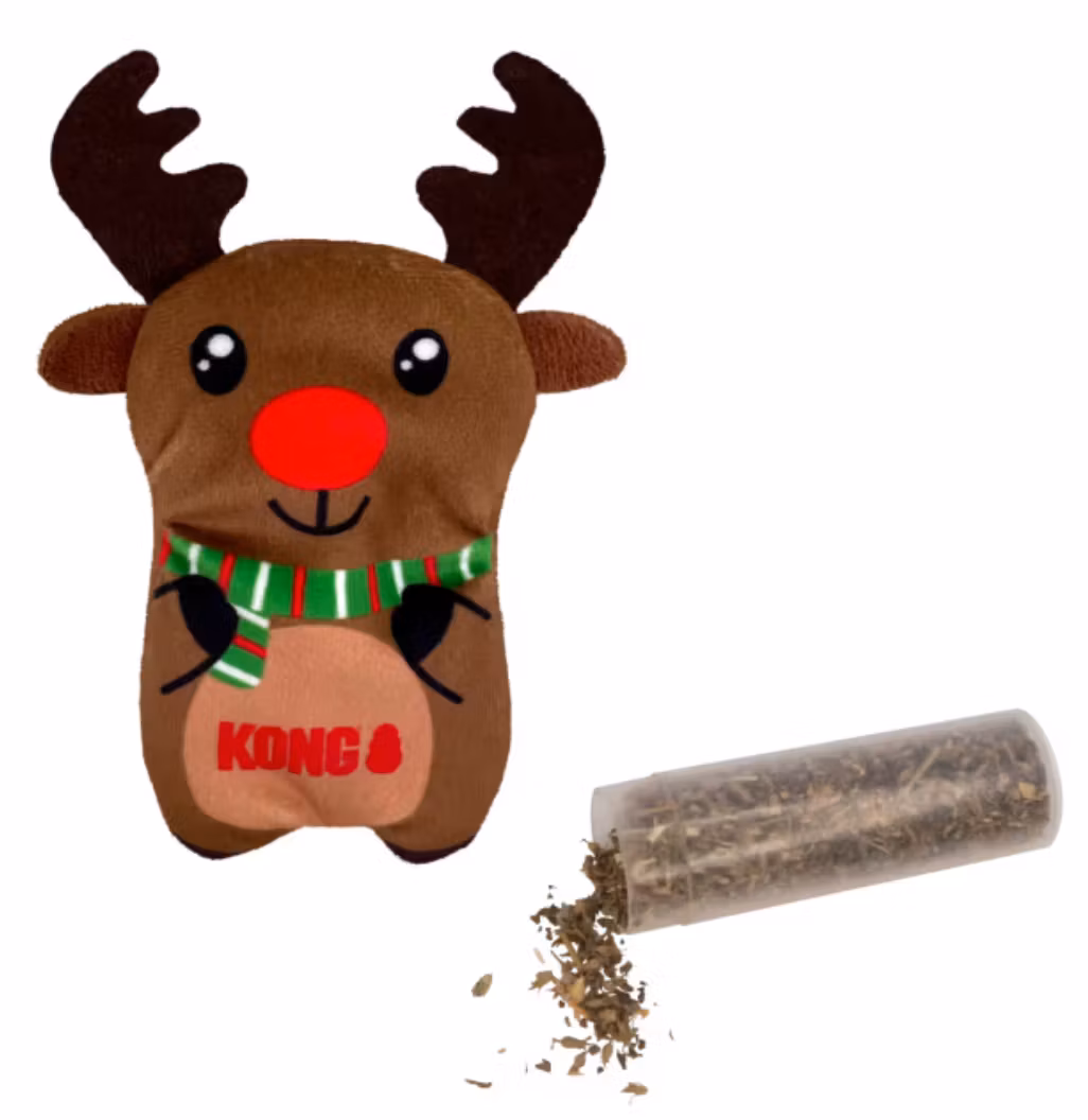 Katt - KONG Holiday Refillables Reindeer