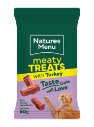 NM Snacks Katt Gris, Kylling & Kalkun 50g