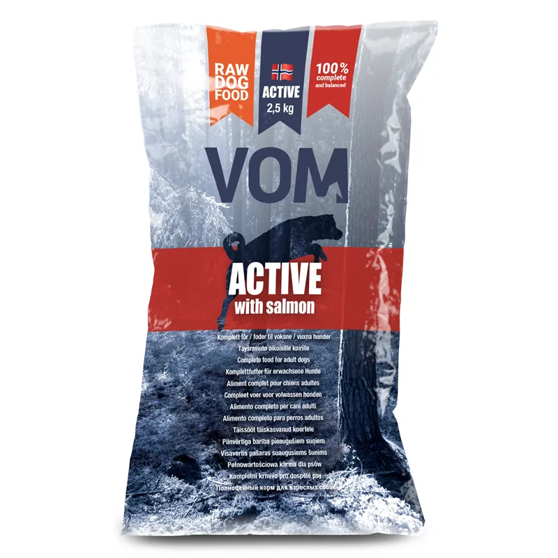 ACTIVE fullfôr med laks pose 2,5 kg