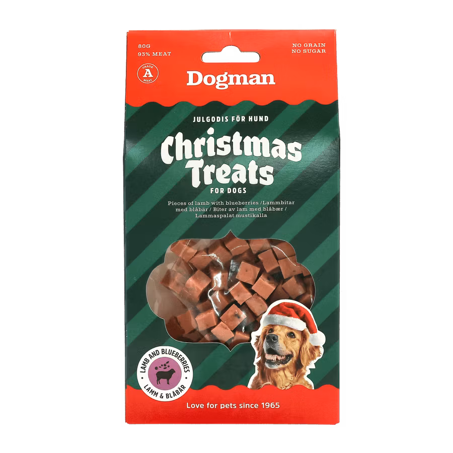 Julesnacks Hund 80g