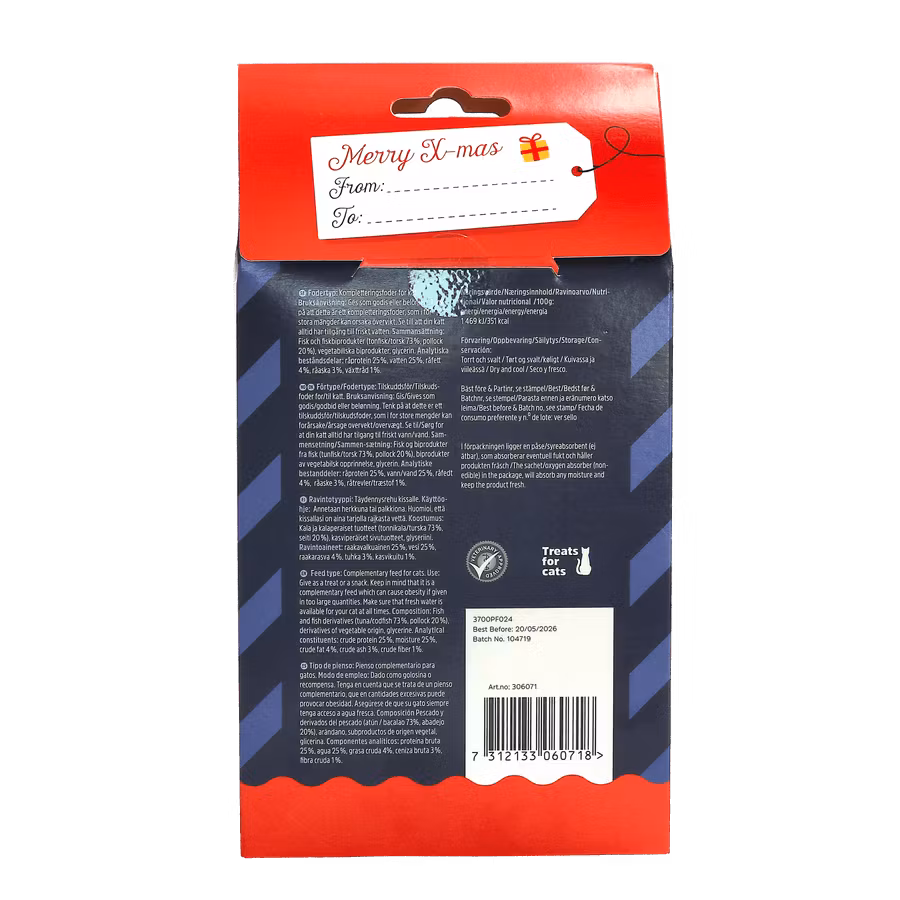 Julesnacks Katt 80g