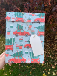 Presentpåse med snörstängning