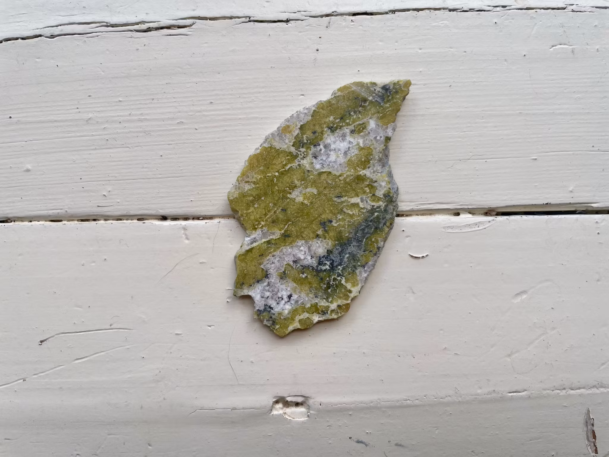 Grön serpentin