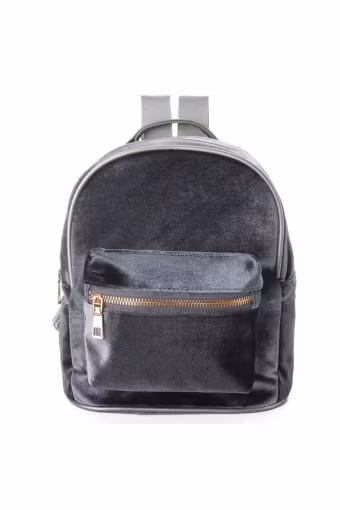 Velvet Backpack Silver