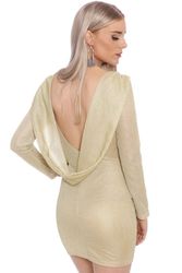 Mia Dress Gold
