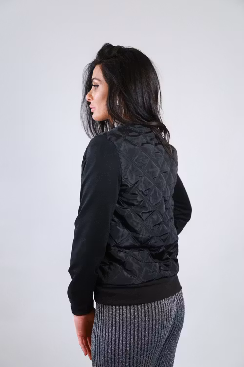 Checkered Jacket Black