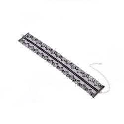 Phaedra Black Lace Choker